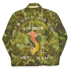 1960s DEADSTOCK VIETNAM TOUR JACKET (Vietnamese Tour Jacket) Camo 68-69... Excellent Condition