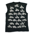 1990's FRUIT OF THE LOOM FASHION VICTIM SKULL SEX CUT OFF ... L