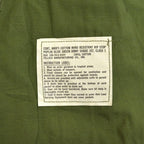 1970's DEADSTOCK USARMY JUNGLE FATIGUE JACKET...X-SMALL-SHORT