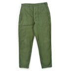 1960's USARMY COTTON SATEEN OG-107 BAKER PANTS SLIM CUSTOM... W31 L32