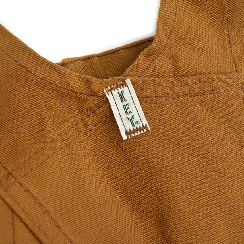 1990's DEADSTOCK KEY BROWN DUCK DOUBLE KNEE OVERALL... W36 L30