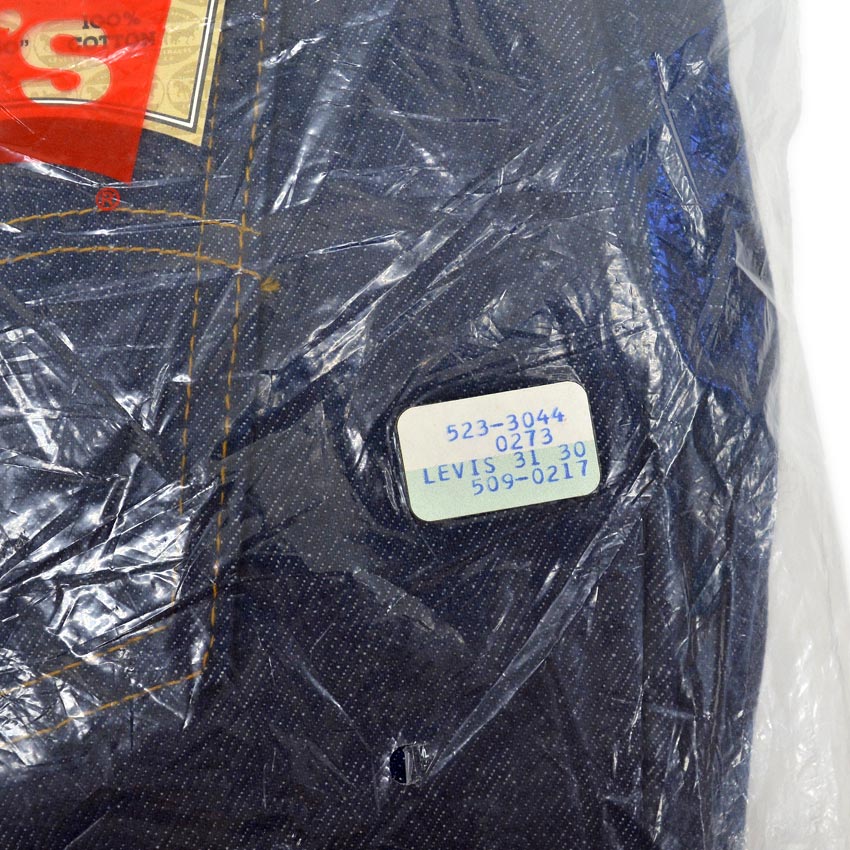 1980's DEADSTOCK Levi's 509 DENIM PANTS Made in 1983... W31 L30