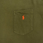 1990's~ Polo by Ralph Lauren L/S T-SHIRT OLIVE GREEN... M