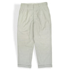 1960's GREEN PIN STRIPE ALL COTTON SLACKS...