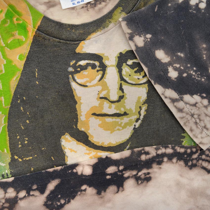 1980's HANES MOSQUITOHEAD JOHN LENNON & YOKO ONO T-SHIRT SUPER RARE ... XL