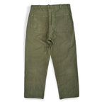 1940's USARMY WW2 HBT PANTS PRIVATE PURCHASE NAMED... W31 L31