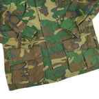 1960s US ARMY ERDL JUNGLE FATIGUE JACKET Brown Leaf ... SR