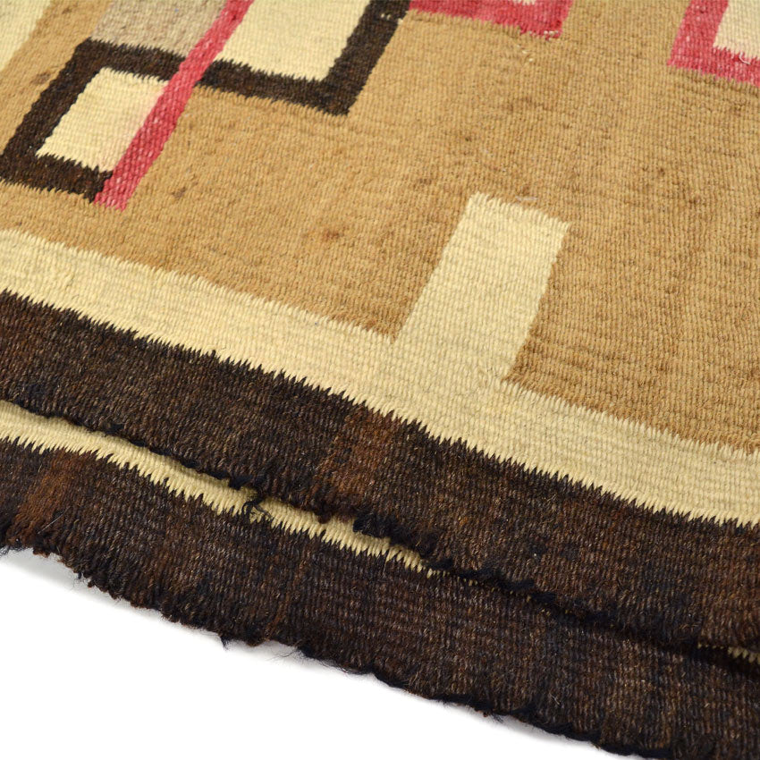 c.1920's J.B.MOORE CRYSTAL LATTICE NAVAJO RUG ... 214cm×125cm