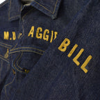 1950's Lee 101-J MU AGGIES FARMERS FAIR 1956' DENIM JACKET ... 38LONG