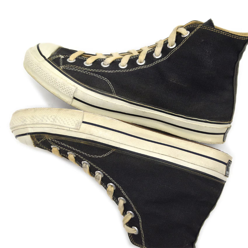 1960's CONVERSE CHUCK TAYLOR HI BLACK 三ツ星  ... 10 1/2