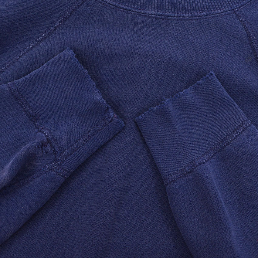 ~1970's SPRUCE Eggplant Navy Blue Sweatshirt Large ... AS IS