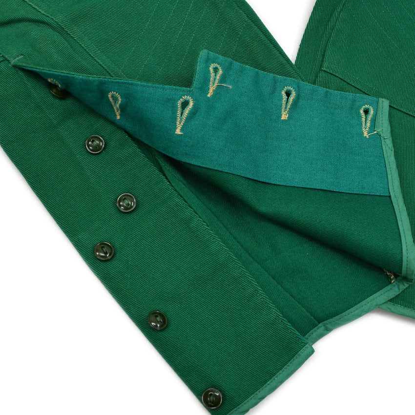 1940's〜 T.S.LANKFORD&SONS PHILLIP66 GREEN COTTON TWILL BREECHES PANTS ... W34