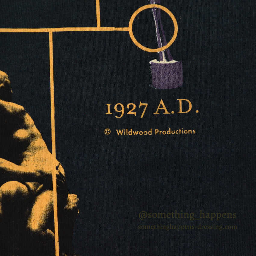 1990's〜 DEADSTOCK anvil WILDWOOD PRODUCTIONS ART SCULPTURE T-SHIRT ... XL