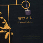 1990's〜 DEADSTOCK anvil WILDWOOD PRODUCTIONS ART SCULPTURE T-SHIRT ... XL