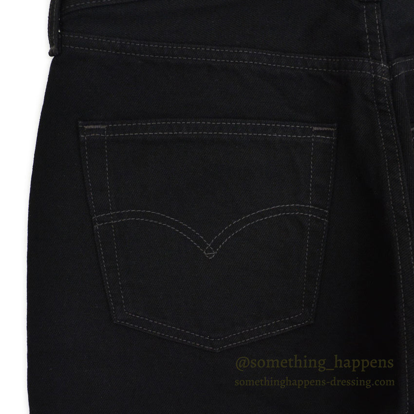 DEADSTOCK Levi's 501 BLACK DENIM PANTS Made in USA... W33 L32