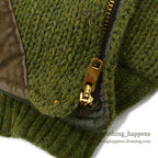 1960's〜 SKUA BY ROBERT LEWIS WOOL SWEATER WITH ZIPPER ... 40