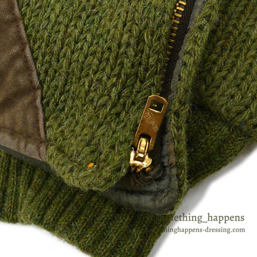 1960's〜 SKUA BY ROBERT LEWIS WOOL SWEATER WITH ZIPPER ... 40