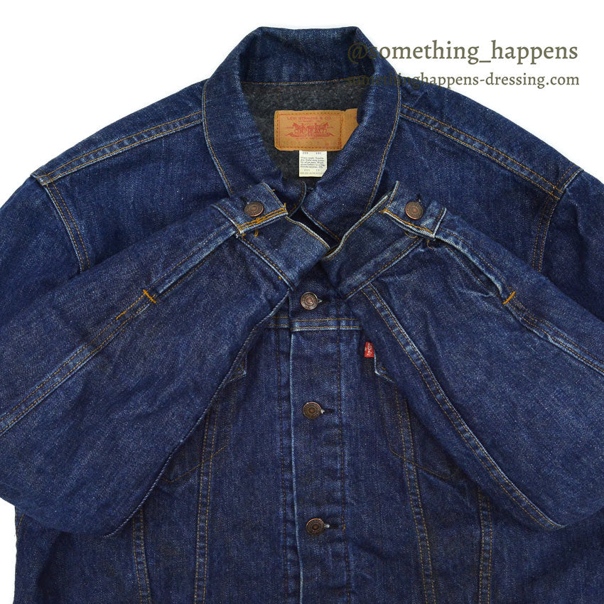1970's Levi's 70505-0317 small-e DENIM JACKET BLANKET... 46