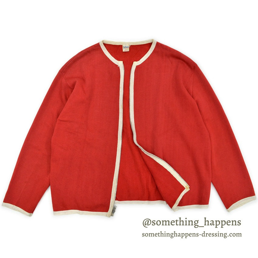 1960's SPORTSWEAR ZIP UP SWEAT SHIRTS...L