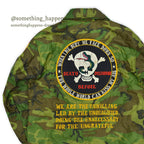 ~1970's OKINAWA SKULL VIETNAM WAR EMBROIDERY TOUR JACKET...