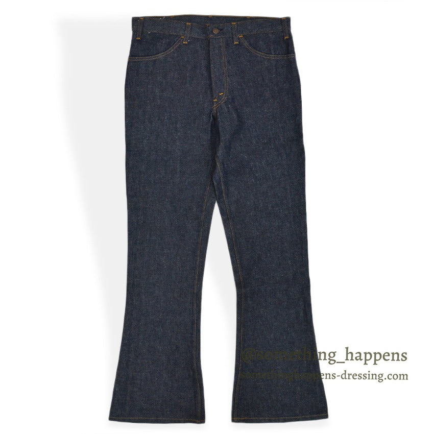 1970's DEADSTOCK LEVI'S 646 BIG-E DENIM PANTS... W34 L36