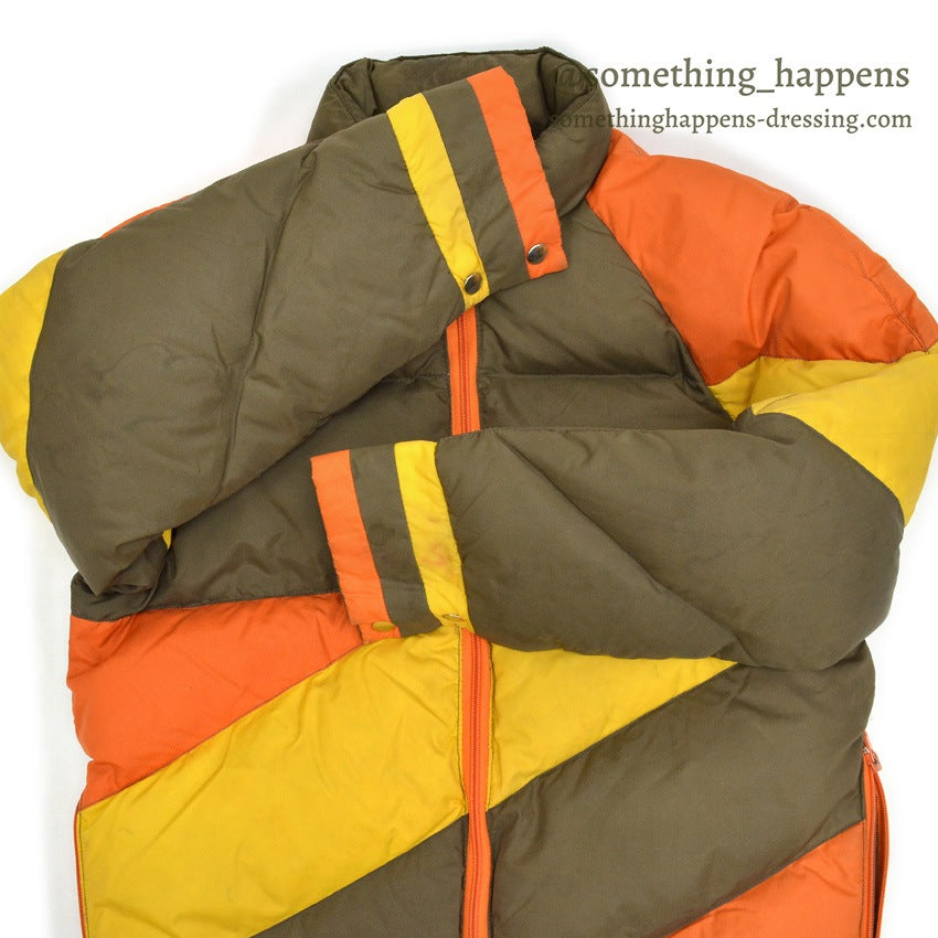 1980's MONTGOMERY WARD DUCK FEATHER DOWN JACKET...