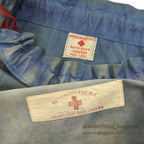 1940's AMERICAN RED CROSS WW2 BLUE COTTON DITTY BAG SUN FADED ...
