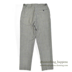 1960's~ EURO GLEN CHECK TROPICAL WOOL SLACKS... W32 L32