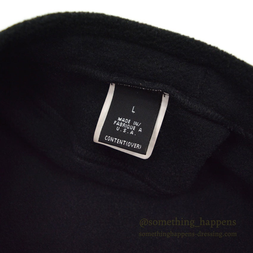 1990's PATAGONIA BLACK FLEECE BERET HAT MINT ... L