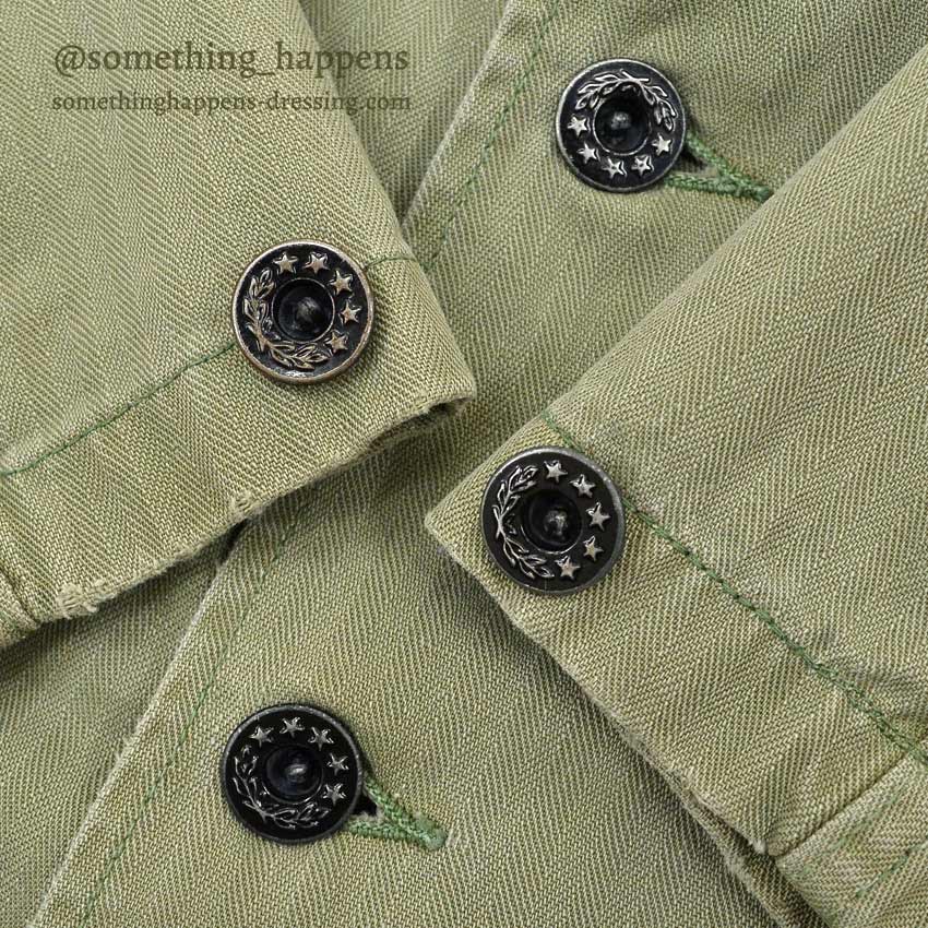 1940's U.S.NAVY WW2 HERRINGBONE TWILL JACKET ... 36