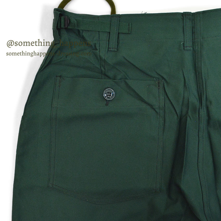 1960's DEADSTOCK USARMY TROUSERS, AGGRESSOR GREEN SHADE 255 ... MEDIUM