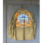 1940's M-1943 FIELD JACKET BACK PAINT, SPECIAL ... 34R