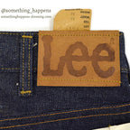 1960's DEADSTOCK Lee 101Z DENIM PANTS SELVEDGE... W36/L34