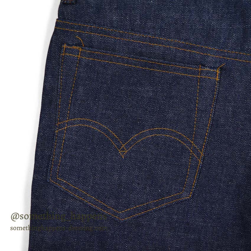 1980's DEADSTOCK Levi's 517 DENIM PANTS RED TAB Made in 1981... W34/L34