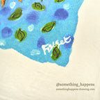 1990's ...IN COTTON SUNFLOWER ART BIG PRINT T-SHIRT ... L/XL