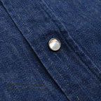 1950's Lee DENIM WESTERN SHIRT... 16 MEDIUM
