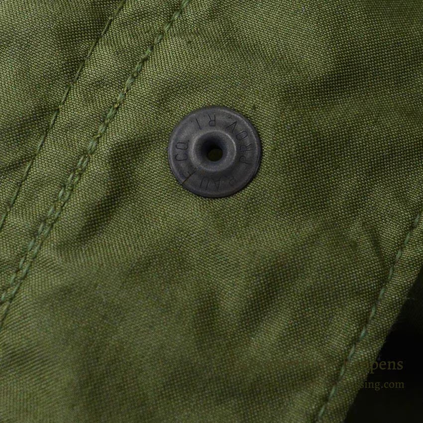 1960s US ARMY PARKA, MEN'S, M-65, Aluminum Zipper & USED LINER... M
