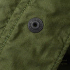 1960s US ARMY PARKA, MEN'S, M-65, Aluminum Zipper & USED LINER... M