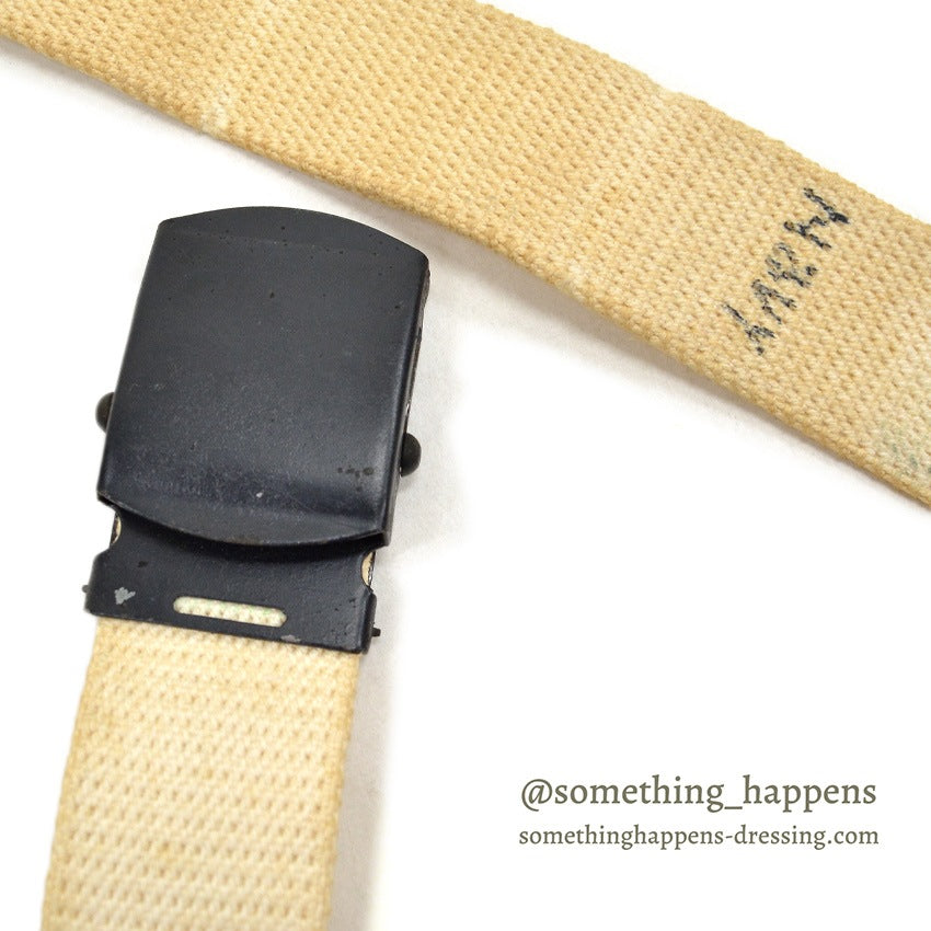 1940's U.S.NAVY WW2 WEB BELT STENCIL ...