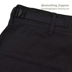 1990's USARMY TROUSERS, BLACK 357... SMALL-SHORT