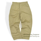 1960's USARMY TROUSERS, MEN'S, COTTON UT 8.2 OZ. KAHKI SH-1 ... W31/L30