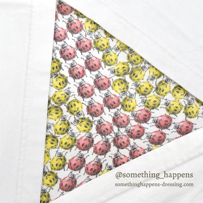 1990's AAA LADYBUGS PEACE ART PRINT T-SHIRT ... XXL