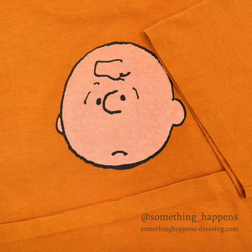 1990's CHANGES PEANUTS CHARLIE BROWN T-SHIRT...L