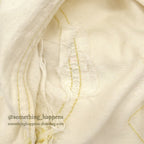 1950s Lee off-white double knee and apron overalls... W39/L28