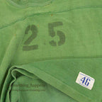 1960's CHAMPION FOOTBALL SHIRT GREEN STENCIL... 46