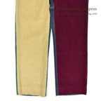 1980's HALRIN CRAZY PATTERN CORDUROY PANTS... W33/L30