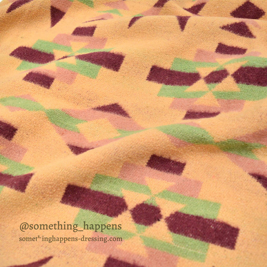 1940's〜 BEACON SOUTHWEST COTTON CAMP BLANKET ... 168cm/114cm