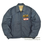 1950's McGREGOR FORD DRAG RACING NYLON ANTI-FREEZE JACKET GRAY... 38