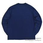 1990's ONEITA POLAR BEAR PRINT L/S T-SHIRT NAVY ... LARGE