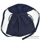 1940's AMERICAN RED CROSS WW2 COTTON APRON DITTY BAG NAVY...